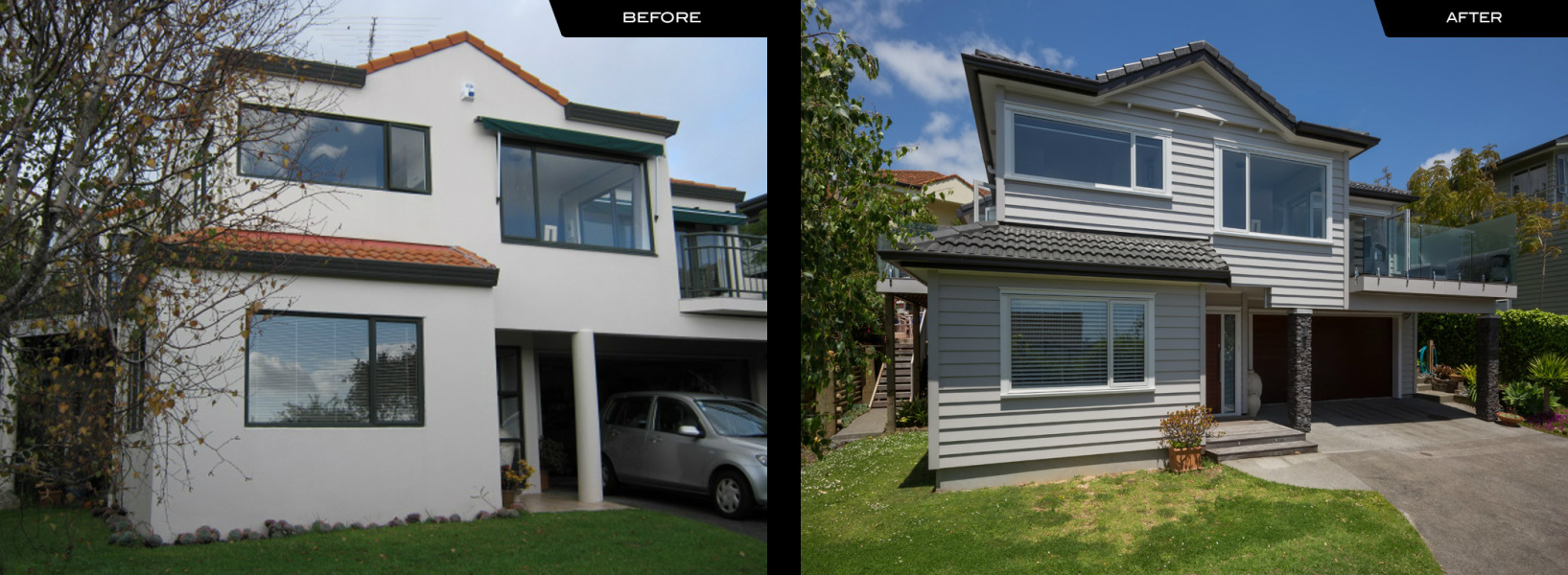 Asset repositioning — before / after